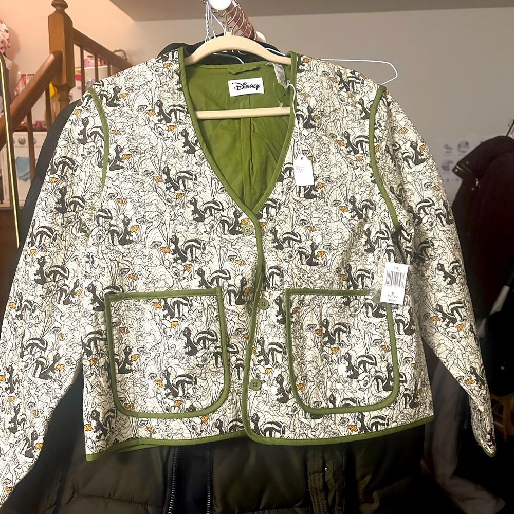 Quilted Disney blazer